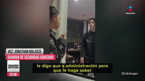 As Narr El Origen De La Agresi N El Guardia De Seguridad Golpeado