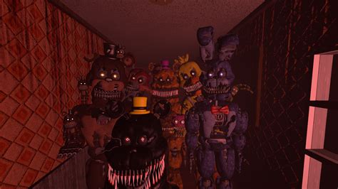 Nightmare Animatronic by Saneron6 on DeviantArt