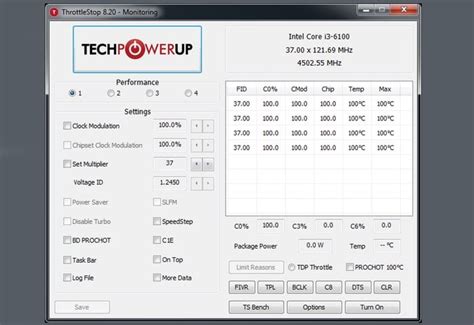 CPU Power Management Software Throttlestop 8.30 Now Available - Geeky Gadgets