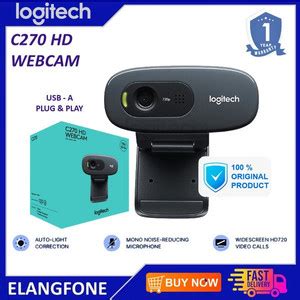 Jual Logitech C Webcam Hd P Webcam Logitech C Webcame Logitech