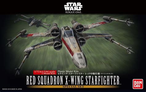 Red Squadron X Wing Starfighter Modellbausatz Doppelpack 172 And 1144