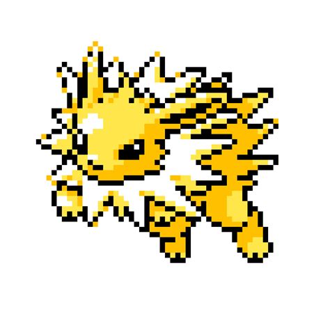 Pokemon Jolteon pixel by shirodraws98 on DeviantArt