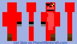 rockstar foxy Minecraft Skin