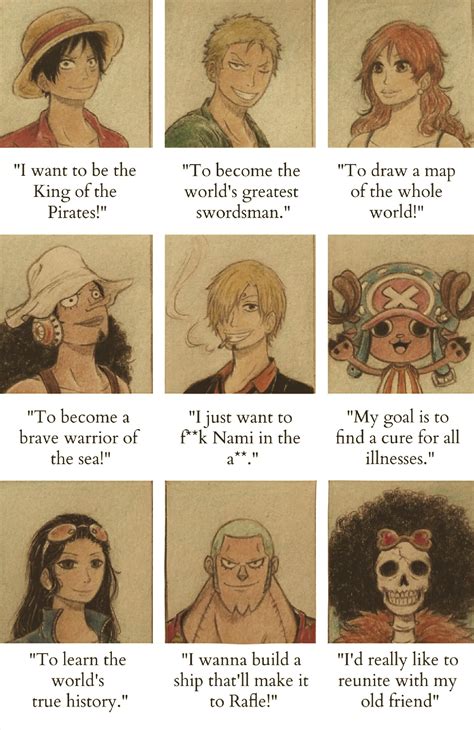 What are your dreams? : r/OnePiece