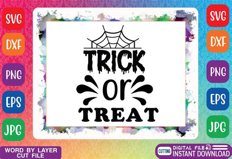 Trick or Treat Svg Graphic by illustration art · Creative Fabrica