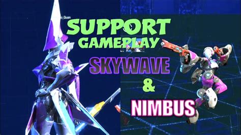 Exoprimal Beta Support Nimbus And Skywave Gameplay YouTube