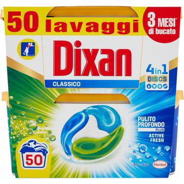 Detersivo Lavatrice Liquido Classico 50 Lavaggi DIXAN 1 PZ Coop Shop