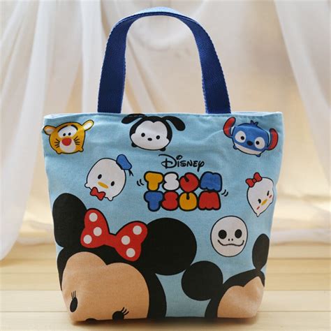 Disney Mickey Mouse Cl Ssico Dos Desenhos Animados Lona Tote Saco De