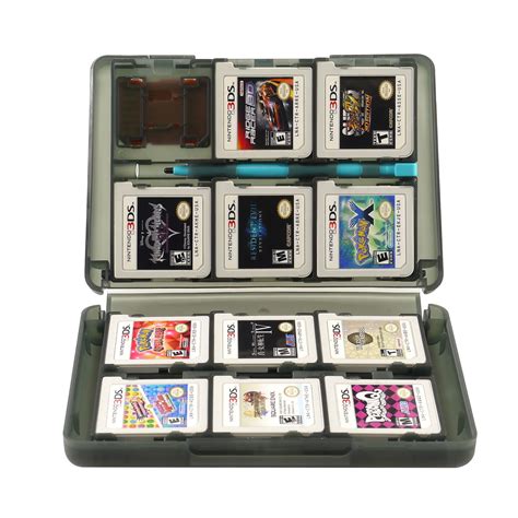 Insten 24 In 1 Game Card Case For Nintendo NEW 3DS 3DS DSi DSi XL