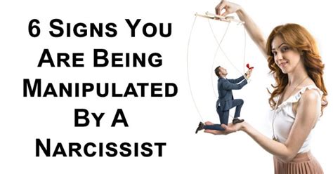 6 Signs You Are Being Manipulated By A Narcissist David Avocado Wolfe