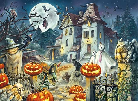 Buy Ravensburger The Halloween House Puzzle 300pc