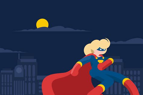 Super Woman Illustration 172336 Vector Art at Vecteezy