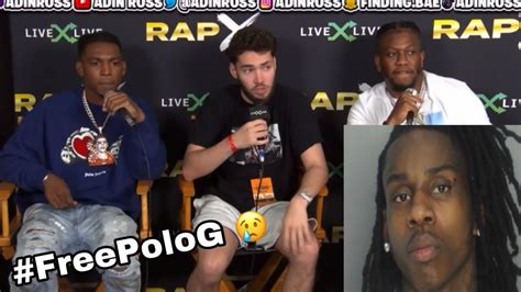 Adin Ross Reacts To Polo G Getting Arrested YouTube