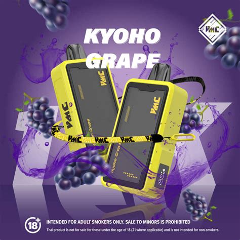 Poddis Vmc 12k Disposable Pod Kyoho Grape องุ่นเคียวโฮ 12000puffs