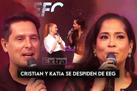 Katia Palma Y Cristian Rivero Se Despiden De Esto Es Guerra Entre