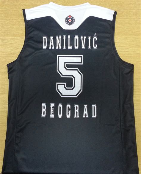 Basketball Jerseys : PARTIZAN BELGRADE JERSEYS