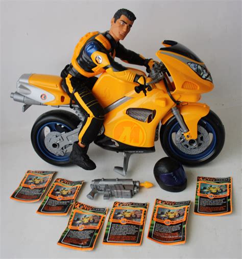 Action Man Moto Ninja Super Speed Bike Hasbro 2001 Coleccion El Bunker