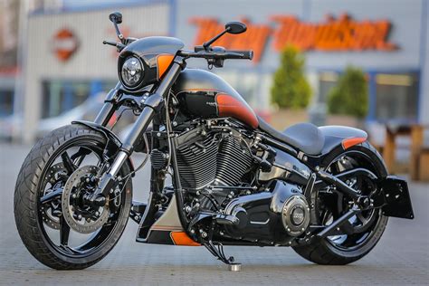 Thunderbike Sunset H D Fxse Breakout Cvo Custom Motorcycle