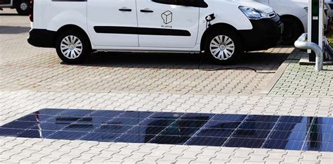 This Solar Pavement Is Made For Outdoor Applications