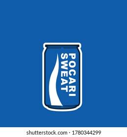 Pocari Sweat Can 330 Ml Vector Stock Vector Royalty Free 1780344299