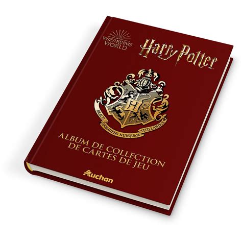 Album Collecteur Harry Potter Pas Cher Auchan Fr