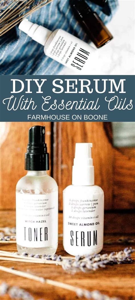 Homemade Facial Serum With Essential Oils Essential Oil Face Serum