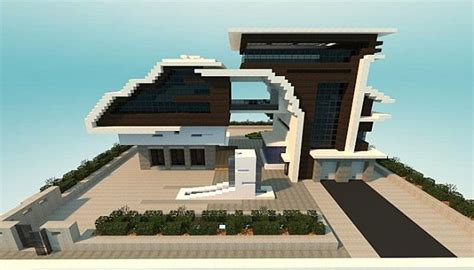 Futuristic House Minecraft Project