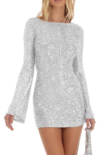 I Tested The Glamorous Shimmer Of A Sequin Long Sleeve Dress Here S