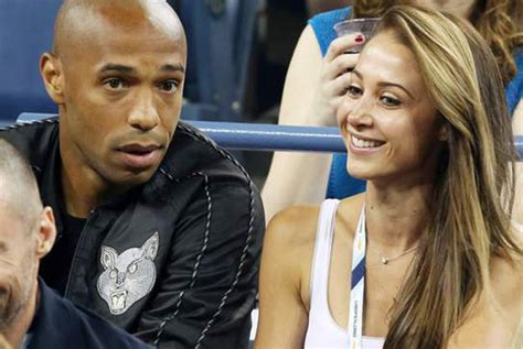 Thierry Henry S Wife Andrea Rajacic From Sarajevo Shone In A Rare