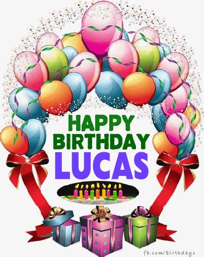 Happy Birthday LUCAS images GIFs | Birthday Greeting | birthday.kim