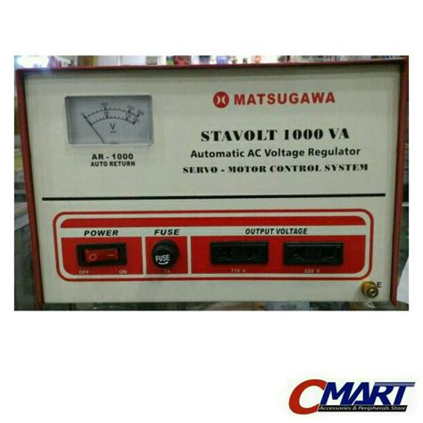 Jual Matsugawa Stavolt 1000VA AC Voltage Stabilizer Servo Motor Control