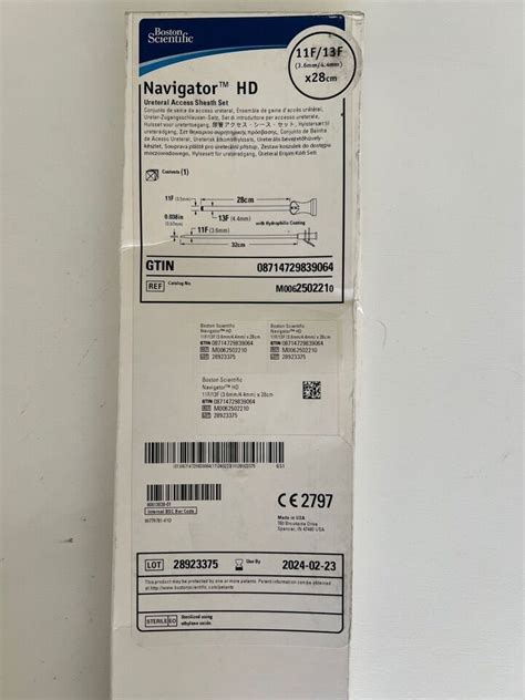 New BOSTON SCIENTIFIC 250221 NAVIGATOR HD Disposables - General For ...