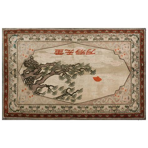 Antique Khotan Chinese Rug For Sale At 1stDibs