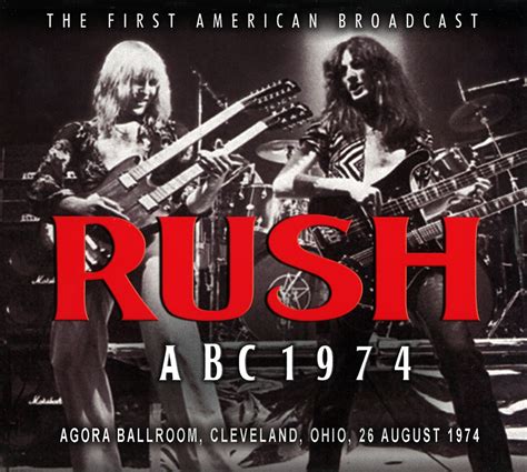 Rush Abc 1974 Album Artwork