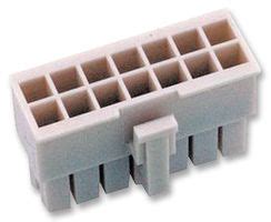 39 01 2085 MOLEX Connector Housing Nylon 66 Natural Mini Fit Jr