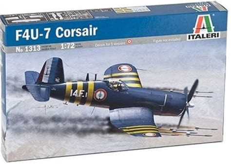 Italeri Vought F4U 7 Corsair Model Kit Letadlo 1313 1 72 MALL CZ