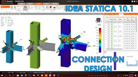 Customized Steel Connection Design In Idea Statica 101 Youtube