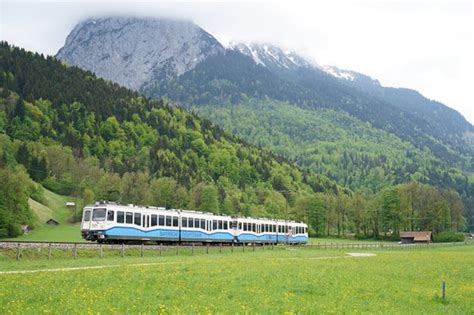 Zugspitzbahn Cog Railway Garmisch Partenkirchen Tyskland Anmeldelser