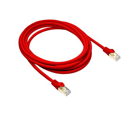 DINIC Kabel Shop DINIC Cat 7 Premium Patchkabel In Rot High End