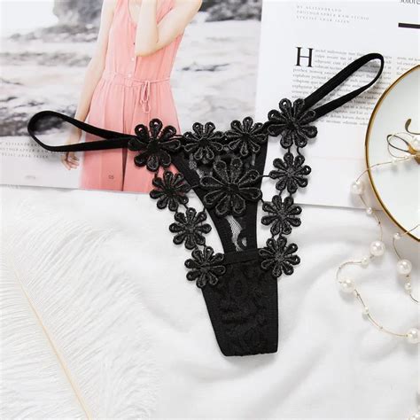 Aliexpress Buy Hot Sexy Lingerie Embroidery Flower Erotic Panties