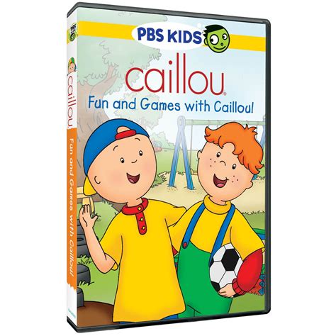 Caillou Fun And Games With Caillou Dvd By Westclifftonfan2000 On Deviantart