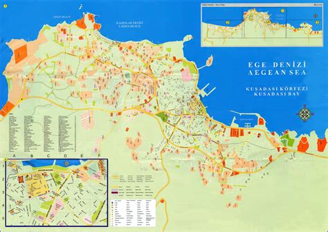 Large Kusadasi Maps for Free Download and Print | High-Resolution and