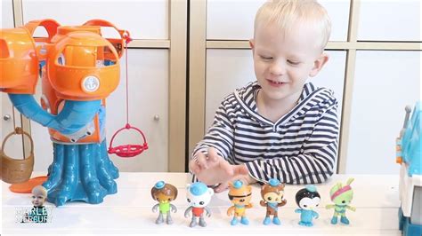 Marley Playing Octonauts Learn Counting Captain Barnacles Kwazi Peso Octopod Marley