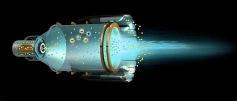 Dawn Probe Xenon Ion Thruster By Henning Dalhoff Science Photo Library