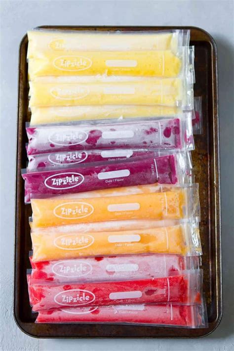 Homemade Ice Pops Recipe Recipe Cart