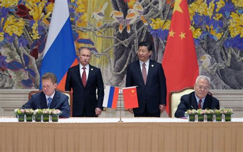 Russia And China Sign Us B Gas Deal Rnz News