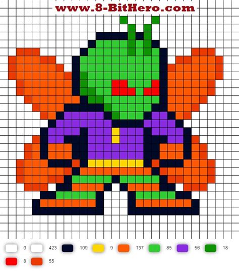 Pin On Dc Comics Characters Perler Bead Patterns