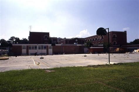 Florida Memory • Rear View Of Woodrow Wilson Jr High School In Tampa