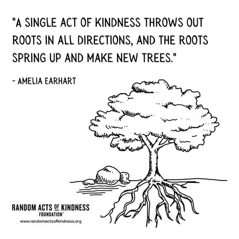 The Random Acts of Kindness Foundation | Kindness Quote | A single act of