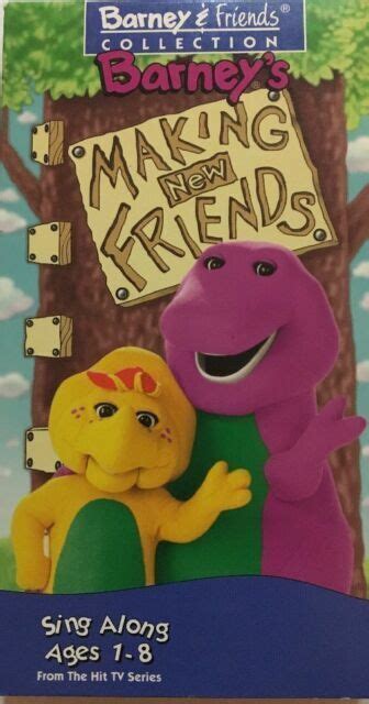 Barney Be A Friend Vhs